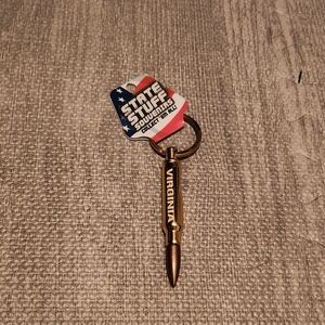 Virginia Bullet Keychain